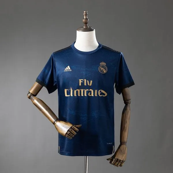Camiseta de fútbol Real Madrid 2019/20 VISITANTE MANGA CORTA VERSION FAN